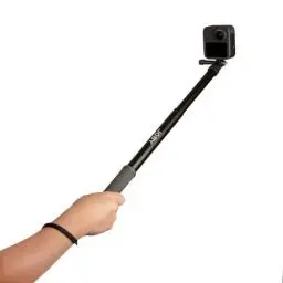 Produktbild: JOBY TelePod Sport Ausziehbare Stange für Action und 360° Kameras, Wasserdichtes Reisestativ, Fotografie-Zubehör, für Content-Creation, Vlogging, Action Shots, Schwarz