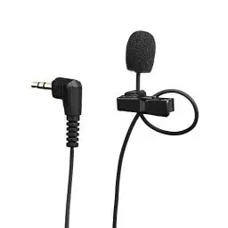 Produktbild: JOBY Wavo Lav PRO professionelles Lavalier Mikrofon, Ansteckmikrofon Omnidirektional tragbar mit äußerst Kleiner Profikapsel, für Kameras, Ansteckmikrofon Kabellos, Mikrofon Kabellos, 2,5 m, Schwarz