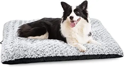 Produktbild: JOEJOY Hundebett für Mittelgroße Hunde, Waschbares Hundekissen, Flauschige Hundematte, Anti-Stress Hundekissen, Rutschfest Faltbar, S 74 x 53 x 7cm
