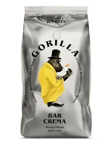 Produktbild: Joerges Kaffee ganze Bohnen Espresso Gorilla Bar Crema, 1 kg