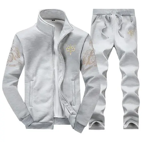 Produktbild: jogginganzüge für Herren,Fussball Trainingsanzug,Trikot,Trainingsanzug Herren original,Sport Herren Kleidung,Freizeitanzug Herren Baumwolle,Mens Tracksuit Bottoms,fußball Anzug,jogginanzug