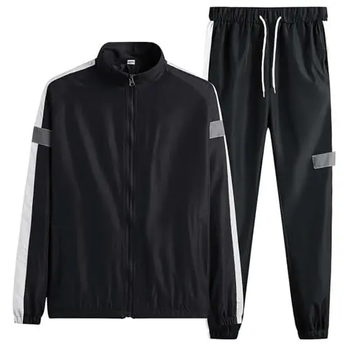 Produktbild: Jogginganzug Herren,Activewear-Sets für Herren,nofa Tracksuit,Tracksuit Baggy,Herren Trainingsanzug,Gym Clothes Men,Jogginghose Herren Anzug Optik,HSV Trikot,Gym Clothes Men,jogginanzug