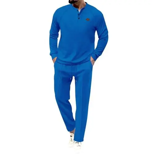 Produktbild: Jogginganzug Herren,Jogging Jacke Herren,Jogginganzug Baumwolle,Herren Freizeitanzug,Damen Jogginganzug,jogginganzüge für Herren,roter Anzug Herren,russische Kleidung,trainingsanzüge,FL