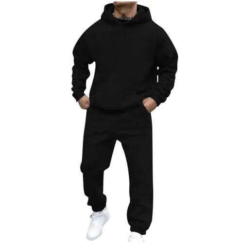 Produktbild: Jogginganzug,gefütterte Jogginghose Herren,Competition 2.0 Herren,Jogginghose Herren Baggy,Hausanzug Herren,Thermo Anzug Herren,fußball,Jogger Herren,Herren t Shirt,Jogging Anzug