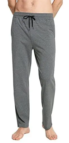 Produktbild: Jogginghose Herren Baumwolle Lange Hosen für Männer Trainingshosen Sporthose Sweathose Jogginghose Jogger Sweatpants Freizeithose Fitnessstudio Laufhosen Sommer und Winter (Tiefgrau, XL)