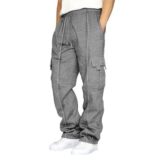 Produktbild: Jogginghosen für Herren Man Jogginghosen Freizeithose Herren Sommer leicht Sporthose 152 Jungen militär Jogginghose Herren Jogginghose mit reißverschluss Trainingsanzug Herren