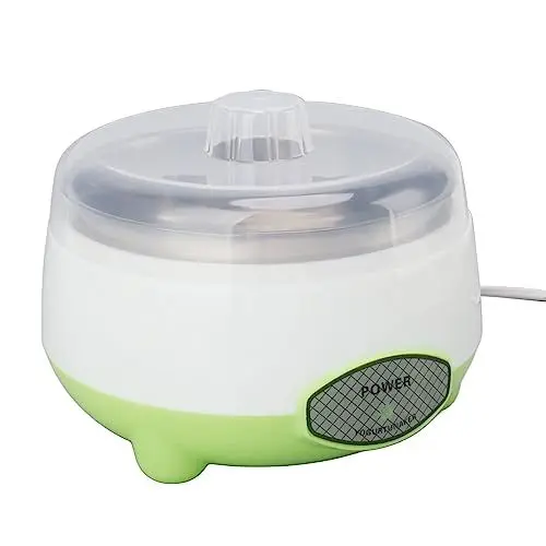 Produktbild: Joghurtbereiter, Kompakte Joghurtbereiter-Maschine mit Konstanter Temperaturregelung, Edelstahlbehälter für Selbstgemachten DIY-Joghurt Natto (TARSHYRY69zusfg02w-12)