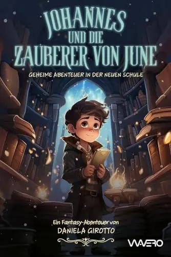 Produktbild: Johannes und die Zauberer von June: Geheime Abenteuer in der neuen Schule: Eine Fantasy Geschichte mit viel Magie - Kinderbuch ab 8 Jahren, Teil 1