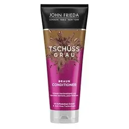 Produktbild: John Frieda Braun Conditioner - Tschüss Grau - Schenkt Geschmeidigkeit und kaschiert graue Strähnchen - Mit Kaffeebohnen-Extrakt, 250 ml 26244