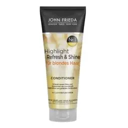 Produktbild: John Frieda - Highlight Refresh & Shine Conditioner - Inhalt: 250 ml - Neuer Glanz und intensive Leuchtkraft für blondes Haar & Strähnchen