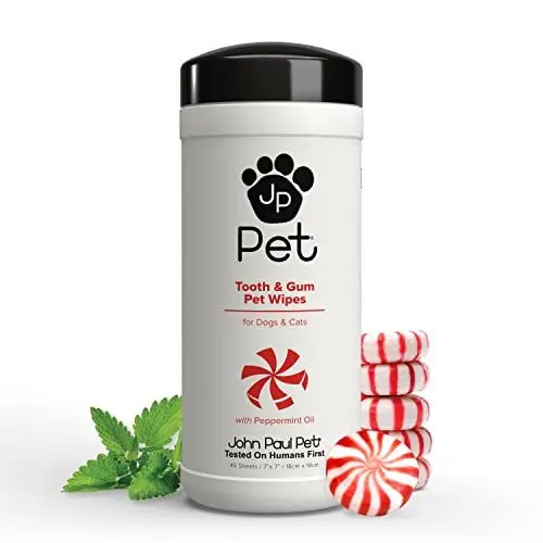 Produktbild: John Paul Pet Tooth & Gum Wipes, 45 Stück (1er Pack)