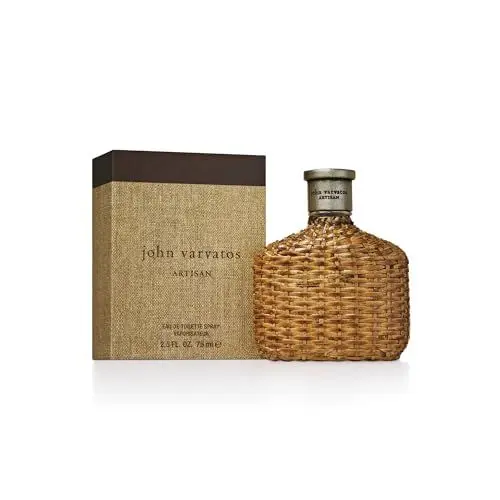 Produktbild: John Varvatos Artisan – Eau de Toilette homme/men, 75 ml, sommerlicher Duft für Herren, extravagante Mischung aus Ingwer & Orangenblüten, handgeflochten im edlen Design Flakon