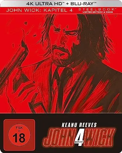 Produktbild: John Wick: Kapitel 4 (+ Blu-ray)
