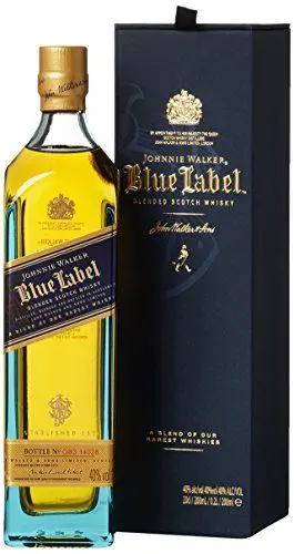 Produktbild: Johnnie Walker Blue Label Blended Scotch Whisky (1 x 0.2 l)