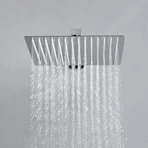 Produktbild: JOHO 304 Kopfbrause Duschkopf Regendusche Einbauduschkopf 30x30cm
