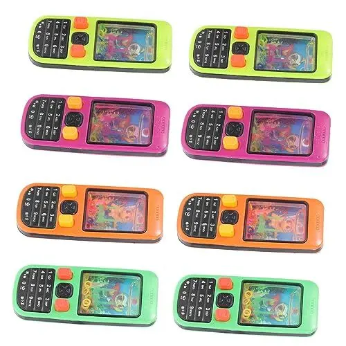Produktbild: JOINPAYA 10St Handy-Ring-Wassermaschine Kinderspielzeug klassisches Spielzeug Kinder Handy Spielzeug Kinder wasserspielzeug Toys gefälschtes Telefon Nostalgiegeschenke der 90er Plastik