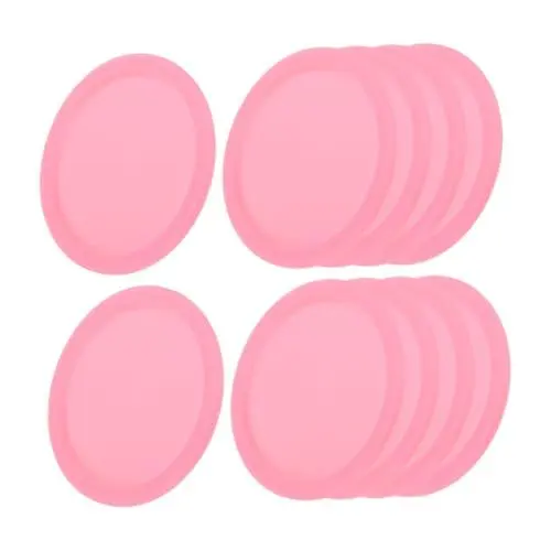 Produktbild: JOINPAYA 10St Hockey-Puck Zubehör für Eishockeyspiele Eishockey-Trainingspuck Teile für Eishockey Tischhockey Pucks Plastik Pucks Plastikpuck Eishockey-Ausrüstung runde Ersatzpucks Rosa