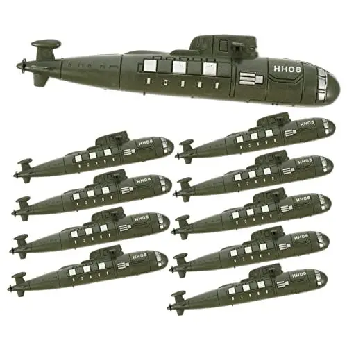 Produktbild: JOINPAYA Spielzeug-u-Boot-Ornamente 10-teiliges Set mit U-Boot-Modellen Der Marine Als Schreibtischdekoration