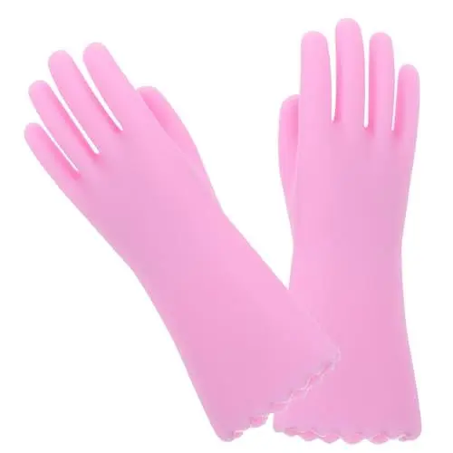 Produktbild: JOINPAYA 1 Paar Miniatur Reinigungshandschuhe Für Puppenhäuser Kleine Küchenhandschuhe Aus Flexiblem Material Ideal Für Puppenzubehör Und Kreative Spielwelten Perfekte Größe Für