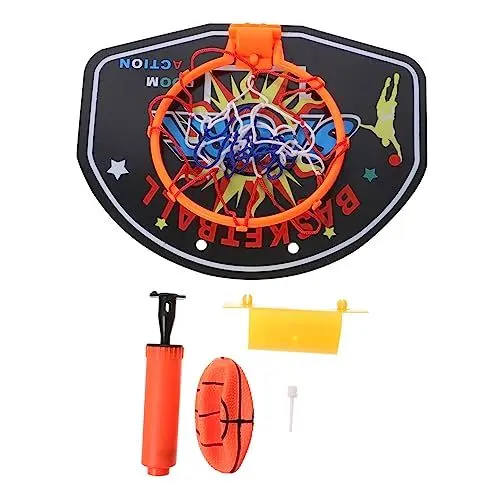Produktbild: JOINPAYA 1 Satz Basketballständer Für Kinder Außenspielzeug Für Kleinkinder Mini-basketballkorb Für Den Innenbereich Kinder-Basketball Basketbälle Im Freien Basketballkorb An Der Wand Pp