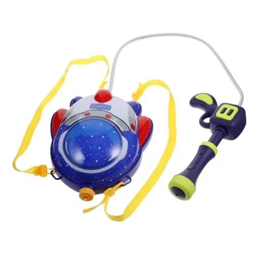 Produktbild: JOINPAYA 1 Satz Cartoon-wasserpistole Kinderspielzeug Schwimmbadspielzeug Wasser Für Kinder Wasser Rucksack Spielzeug Für Draußen Outdoor-spielset Für Kinder Kinderrucksäcke Plastik Blue