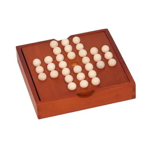 Produktbild: JOINPAYA 1 Satz Einzelnes Edles Schach Aufbewahrungsbehälter Für Schach Kinder Spielset Lustiges Kinderschachperlenspielzeug Schachbrett Tischspiele Für Kinder Lernspielzeug Brown Hölzern