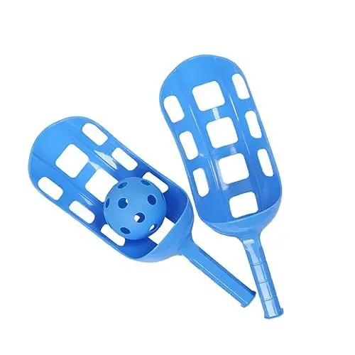 Produktbild: JOINPAYA 1 Satz Kugelballspiel für Kinder Spielzeug für draußen Ballspiel im Hinterhof werfen Party Spielzeug für Kinder kinderspielzeug Kid Toys Schaufel- und Wurfballspiel Kugelspiel Blue