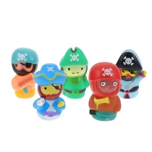 Produktbild: JOINPAYA Jungen- und Mädchenfreundliches Piraten-fingerpuppen-Set Lustiges Lernspielzeug für Jungen und Mädchen Zum Frühen Lernen
