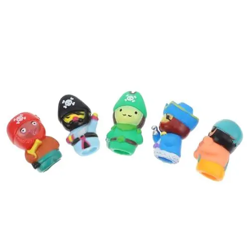 Produktbild: JOINPAYA 1 Satz Piratenfigur Kleinkindspielzeug Babyanzüge Fingerspielzeug Für Piraten Handpuppen Für Babys Spielzeug Für Babypuppen Mini-Spielzeug Puppenspielsets Fingerpuppen Vinyl