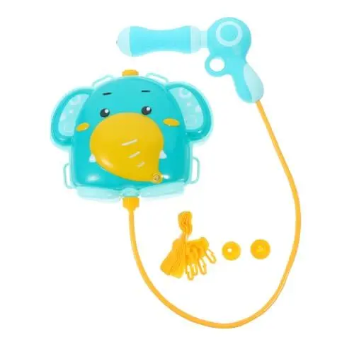 Produktbild: JOINPAYA 1 Satz Rucksack Wasserpistole Wasser Für Kinder Wasser Strandspielzeug Für Kinder Strand Wasserspielzeug Für Kinder Outdoor-spielset Cartoon-rucksäcke Kinderspielzeug Plastik Green