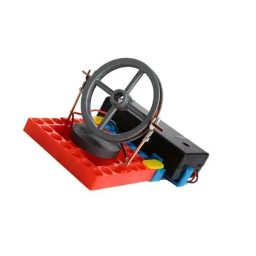 Produktbild: JOINPAYA 1 Satz selbstgebauter Elektromotor pädagogisches elektromotorisches Spielzeug kreatives Elektromotorspielzeug bastel Set für Kinder Physics Toys DIY Elektromotor Spielzeug Magnet