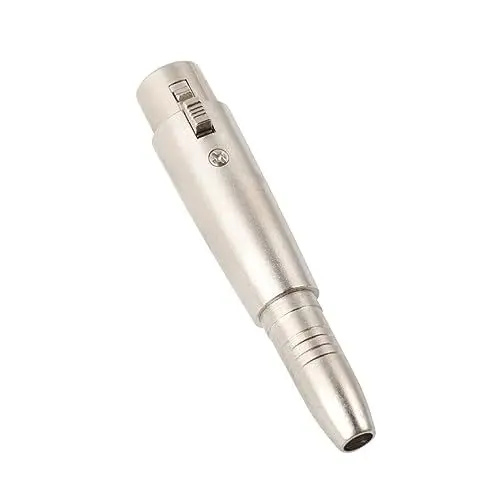 Produktbild: JOINPAYA 1stk Lautsprecheranschluss Mikrofon-audio-adapter Lautsprecheradapter Klinken-audio-adapter Lautsprecherstecker Tipp-stecker-konverter Silver