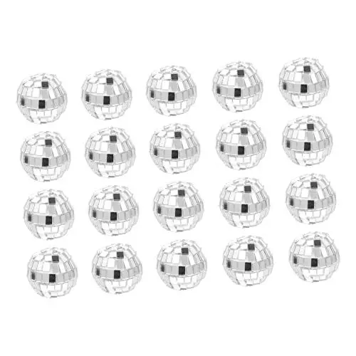 Produktbild: JOINPAYA Disco Decor Spiegeldekorationen Aus Glas 20 Stück Für Heim- Und Partydekorationen