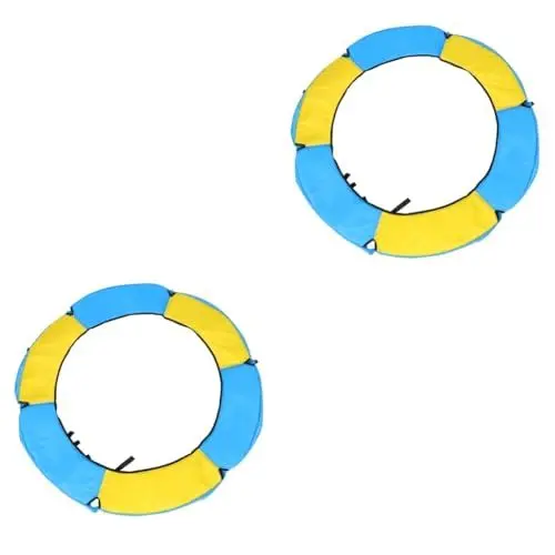 Produktbild: JOINPAYA 2St Trampolinmatte Trampolin-Pad mit Stangenlöchern Austausch der Trampolinauflage Trampolin Abdeckung Trampolin Schutzpolster springbett Feder Abdeckung Trampolin-Pad für zu Hause