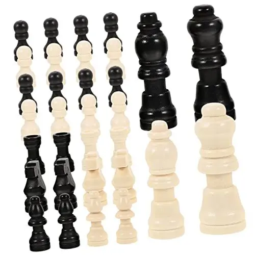 Produktbild: JOINPAYA 2 Sätze Eingestellt Schachfiguren Reise Schachbrett Magnetisches Schach Schachbrett Für Kinder Magnetisches Schach Mini Schach Mini-Schach Für Kinder Taschenschach Holz