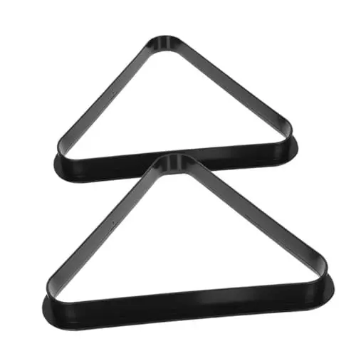 Produktbild: JOINPAYA 2stücke Mini Billard Ball Triangle Rack Für Junge Mädchen Leichtes Tragbares Zubehör Für Pool Billardspiele Geeignet Für Bälle Für Spielzimmer Und Unterwegs