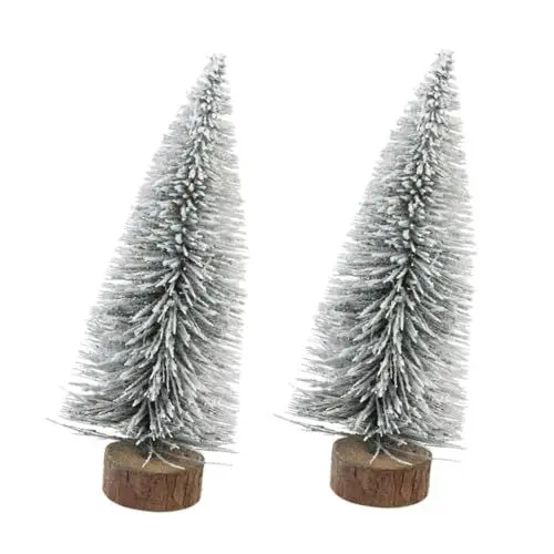 Produktbild: JOINPAYA 2st Bücherregal-Dekoration Tisch Weihnachtsbaum Abstauben Hölzern Schreibtisch