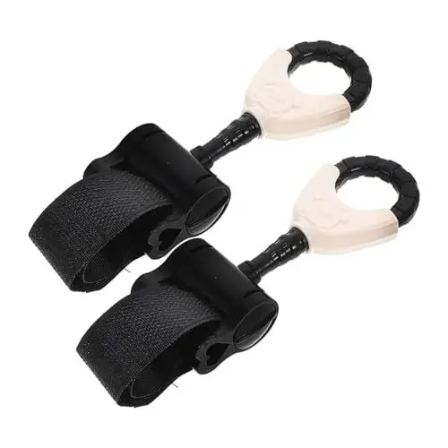 Produktbild: JOINPAYA 2st Kinderwagenhaken Helmaufbewahrungshaken Brillenhalter Rollstuhlhaken Kinderwagen Organizer Haken Kinderwagenzubehör Karabinerhaken Für Kinderwagen Headset-aufhänger Manganstahl