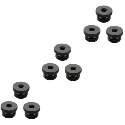 Produktbild: JOINPAYA 3 Sätze Konversionsschraube Adapter Montieren Umbauständer Schraube Kamera-monitor-schraube Schraubengewindereduzierer Gewinde Schraubadapter Aluminiumlegierung Black 3 Stück * 3