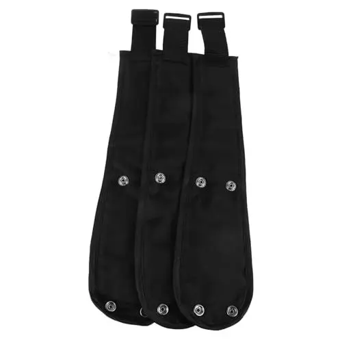 Produktbild: JOINPAYA 3 Stücke Baby Kinderwagen Schritt Gürtel Oxford Tuch Strap Weich & Haut-freundlich Einfach Installieren