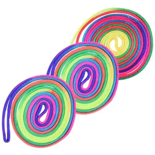 Produktbild: JOINPAYA 3 Stück Schnur Aus Geflochtenem Seil Spielzeug Für Kinder Dehnbares Sinnesspielzeug Katzenwiege Spieltricks Spielzeug Für Kinder Bastelspielset Spielzeug Kinderspielzeug