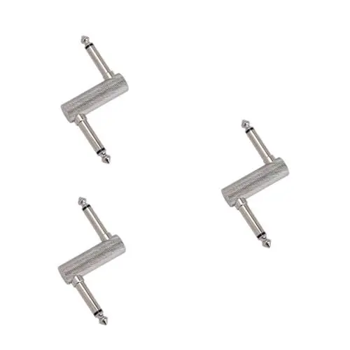 Produktbild: JOINPAYA 3-teiliges Zubehör Für Gitarrenpedale Z-typ-effektpedalanschluss Kupferkabel 6 35-mm-buchse Platzsparendes Design Geräuscharm Für Gitarrenspieler