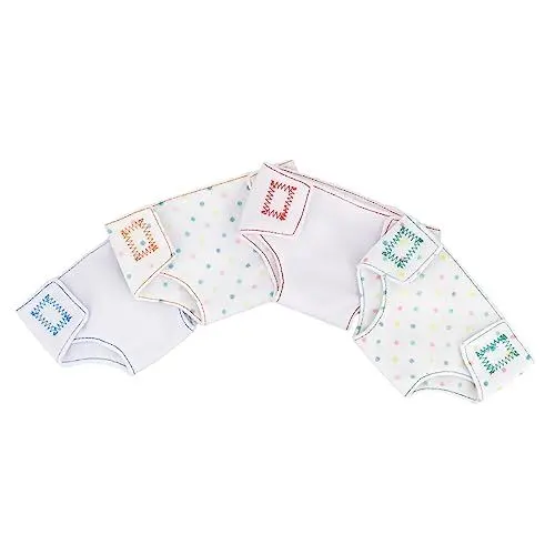 Produktbild: JOINPAYA 4 Stück Puppenwindeln: Puppenkleidung Zubehör für Babypuppen Puppenspielzeug puppenwindeln puppenzubehör Windeln Puppen für Babypuppen Stoff