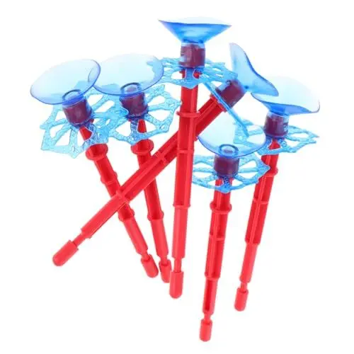 Produktbild: JOINPAYA 6st Spinnen-saugnapf-Spielzeug Spinnennetz-Shooter Lernspielzeug Für Kinder Ersatz-saugnapf Pfeile Sportliche Aktivitäten Im Freien Outdoor-sportpfeile Sauger Plastik