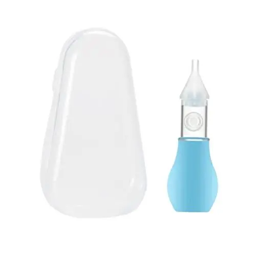 Produktbild: JOINPAYA Nasensauger Aus Für Junge Mädchen Nasenreiniger Für Kleinkinder Sicherer Schleimentferner Für Junge Mädchen Einfache Bedienung Und Mit Aufbewahrungsbox Blau