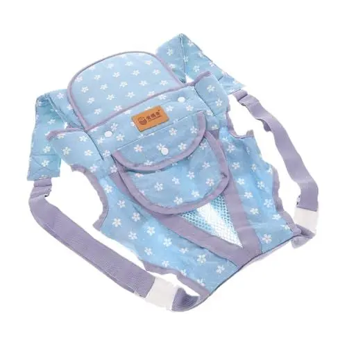 Produktbild: JOINPAYA Babytrage Babytrage Neugeborenentrage Tragetuch Für Babys Babytragegurte Zum Tragen Vordertrage Für Babytrage Zum Tragen Von Babys Tragegurt Aus Polyester Himmelblau