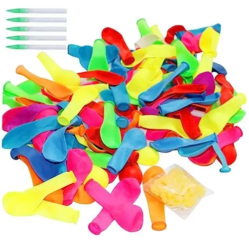 Produktbild: JOINPAYA Explosionsspaß Mit Wasserballon-set Spielzeug Und Pumpe Partygeschenke Für Kinder Strand- Und Poolspielzeug (verschiedene Farben)
