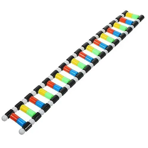 Produktbild: JOINPAYA Doppelhelix-Strukturmodell: DNA-Modell Molekularbausatz Wissenschaftsmodell Zum Nachahmen Von Wissenschaftlern Spielset Lustiges Spiel Bunter Kunststoff 15 72 Zoll