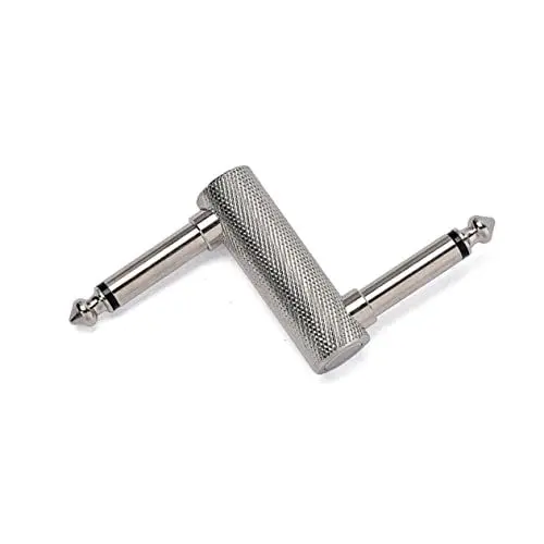 Produktbild: JOINPAYA Platzsparender Z-type- Für Gitarreneffektpedale 1/4-zoll-auf-1/4-zoll-klinkenkabel Ernie-kabeladapter Pedalboard- Gitarrenzubehör