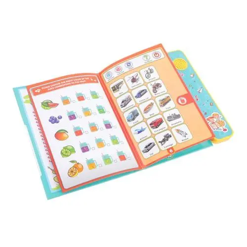 Produktbild: JOINPAYA Englisch Lesepunkt Soundbuch In Englisch Elektronisches Alphabet Spielzeug Englisch Lernzubehör Für Englisches Alphabet Für Kinder Elektronisches Englisch Lernspielzeug Abs